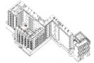 Projekt konstrukcyjny kompleksu budynków mieszkalnych - rys. 02-03